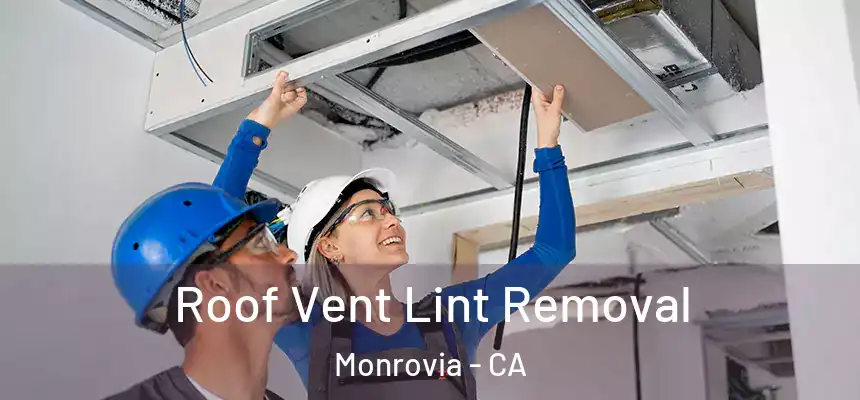  Roof Vent Lint Removal Monrovia - CA